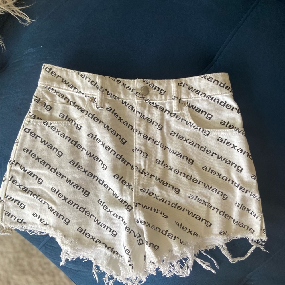 Alexander Wang denim shorts